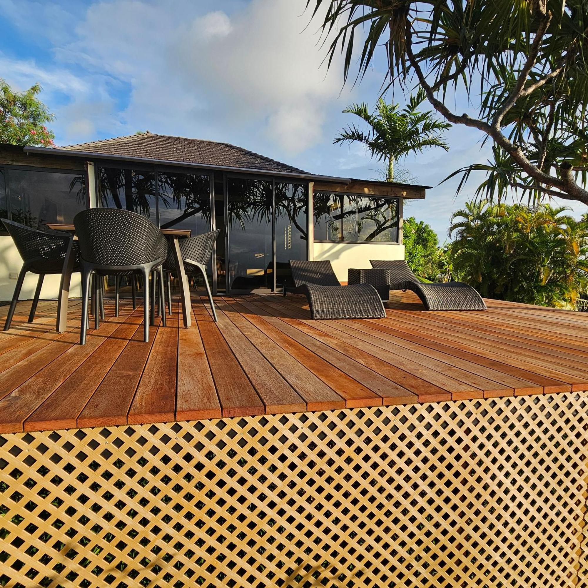 Jolie Maison Vue Ocean Et Moorea Punaauia  Eksteriør billede